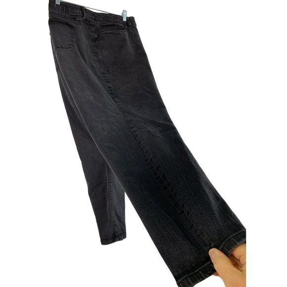 Ava & Viv for Target Black Jeans Size 26W Skinny Crop GUC 6378 Stretch Womens - Picture 2 of 12